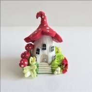 Red roof fairy cottage by Pieta