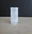 Opaque glass vase