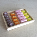 Tray of cakes