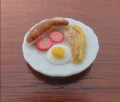 Cooked breakfast plate