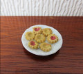 Plate of jam & lemon tarts