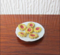 Plate of jam tarts