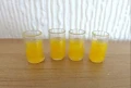 4 x glass of orange juice