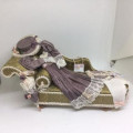 Filled chaise longue