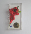 Spray of red roses