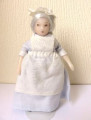 Hand made wax cook doll