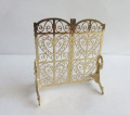Gold firescreen