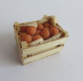 Crate of oranges