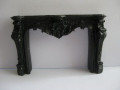 Black fire surround