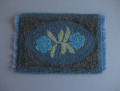 Hand made rug with pile