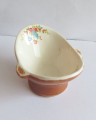 Hand painted hip bath