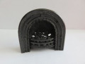Arched fire insert