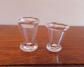 2 Sundae dishes