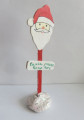 Santa stop here sign