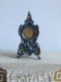 Blue clock by V Fasken