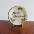 Merry Christmas plate