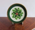Holly design plate