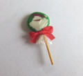 Santa face lollipop