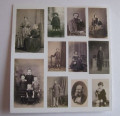 Set of family photos