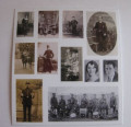 Set of family photos