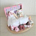 Childs filled trunk