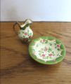 Hand painted  jug & bowl