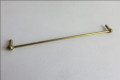 Brass curtain rail 