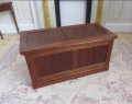 Panelled mahogany blanket box by The Toy Box