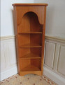 Pine corner shelves by The Toybox