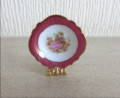 Plate with display stand
