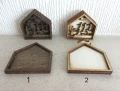 Hand made nativity scene 