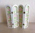Hand painted room screen