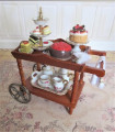 Reutter filled  tea trolley