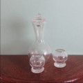 Decanter & brandy glasses