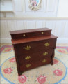 Chest of drawers mahogany By Escutcheon