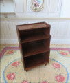 Bookshelves, mahogany, by Escutcheon