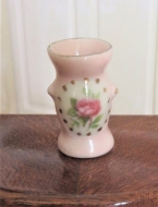 Rose design vase