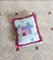 Needlepoint cushion