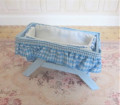 Lined wood cradle