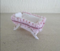 1/24th scale Pink crib
