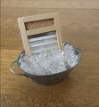 Filled washtub