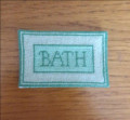 Green BATH mat
