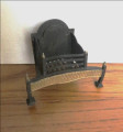 Georgian style fire basket set SECONDS