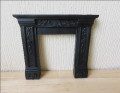 Black fire surround