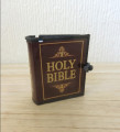 Burgundy cover family Bible
