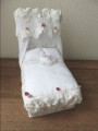 Pretty lacy double bed
