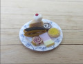 Plate of cakes by Delph