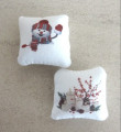Two Christmas cushions