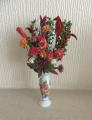 Tall flower display
