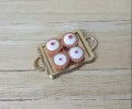 1/24th scale Tray of Bakewell tarts